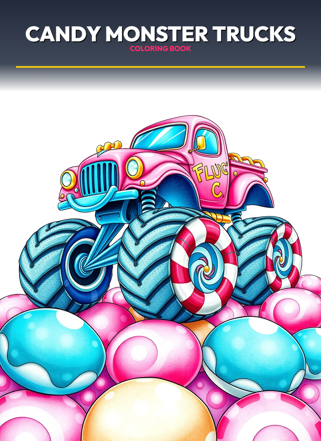 Monster Trucks coloring page 2