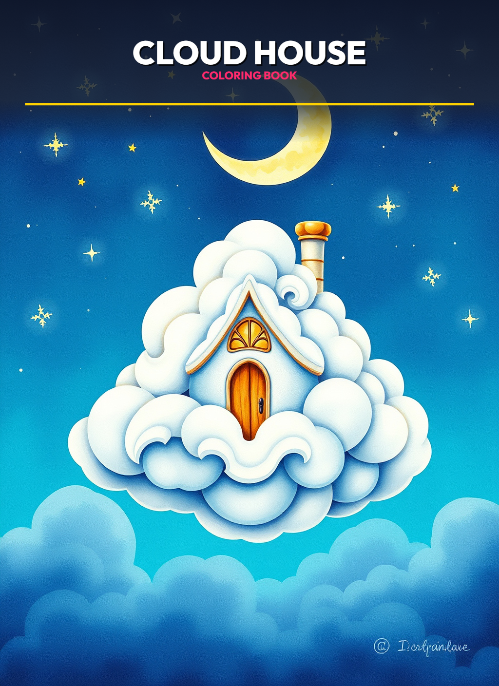 Cloud House – Mini Edition Coloring Pages