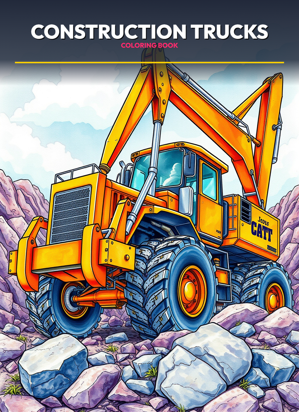 Monster Trucks coloring page 3