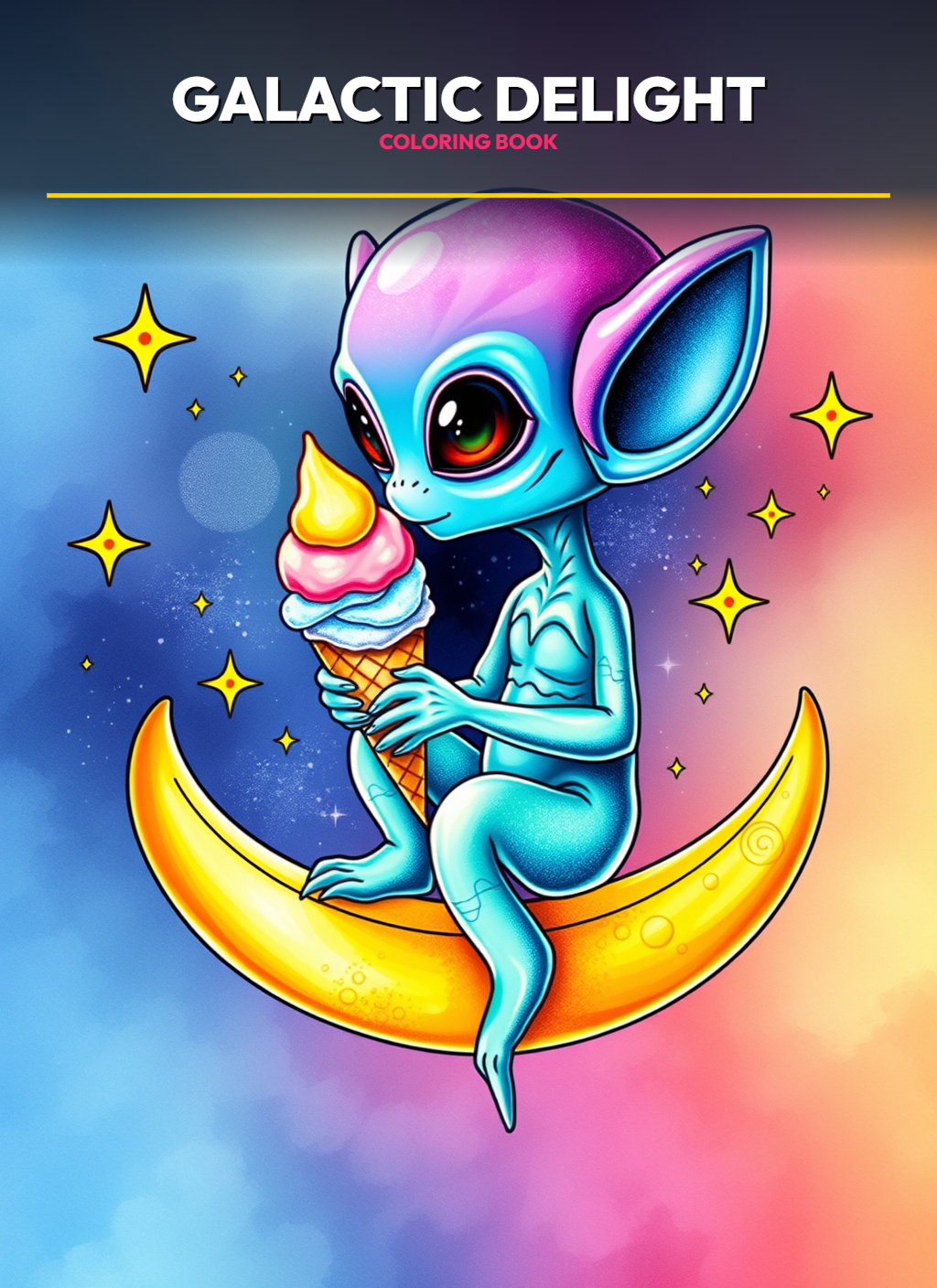 Space Adventures: Galactic Delight Coloring Pages