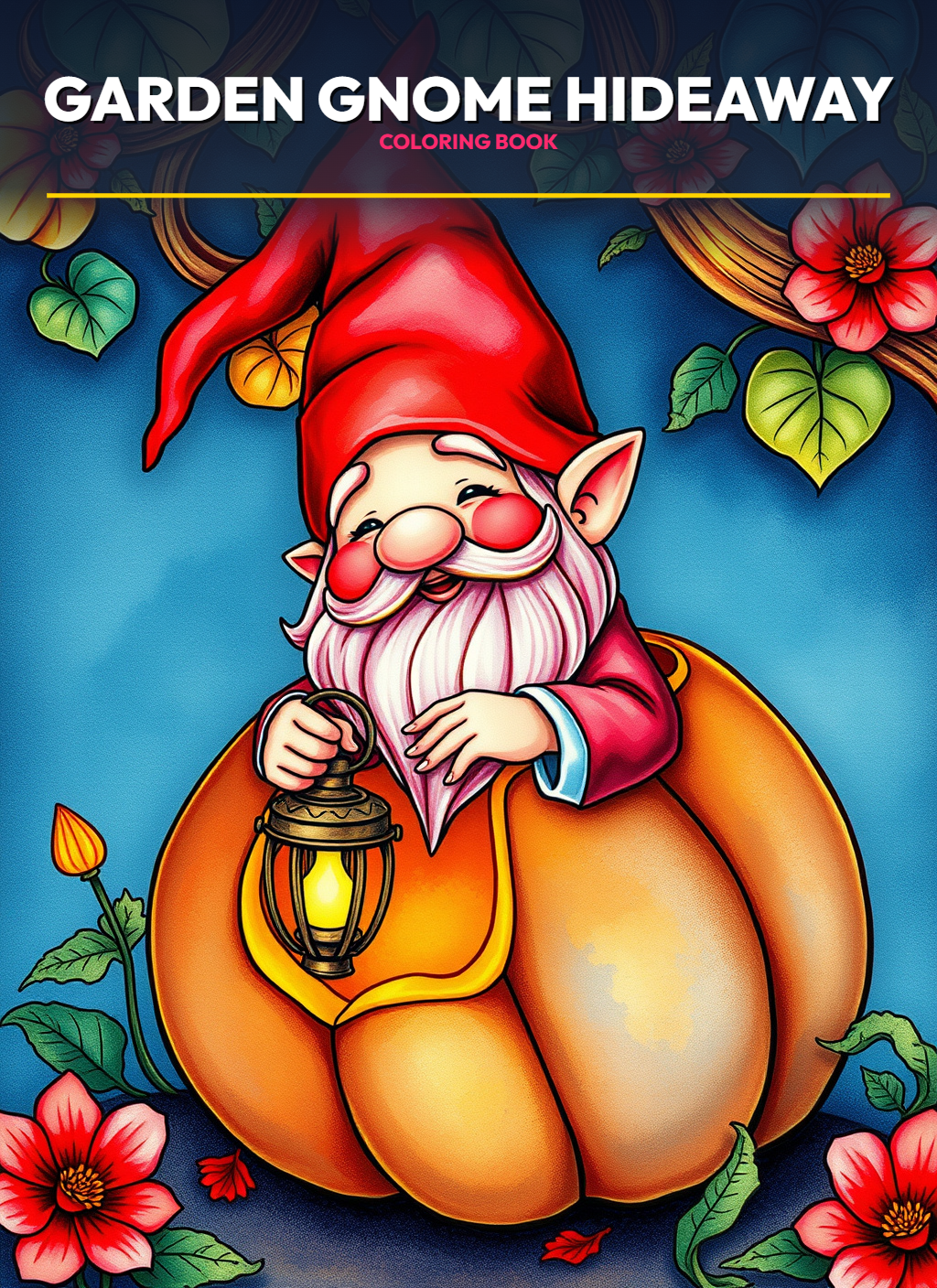 Tiny World: Garden Gnome Hideaway Coloring Pages