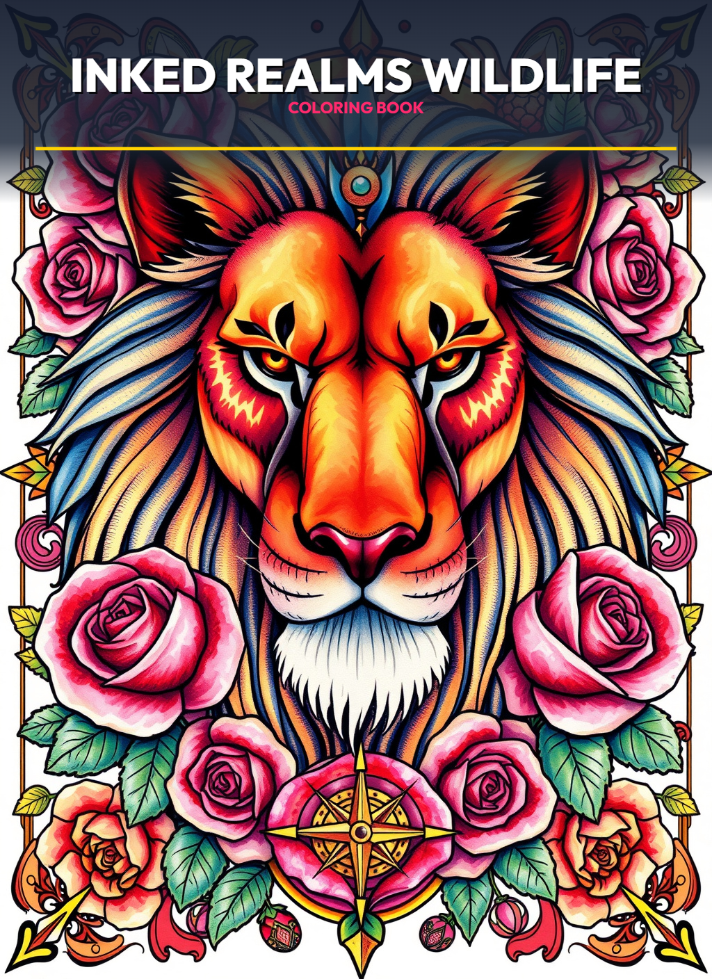 Inked Realms – Wildlife Coloring Pages