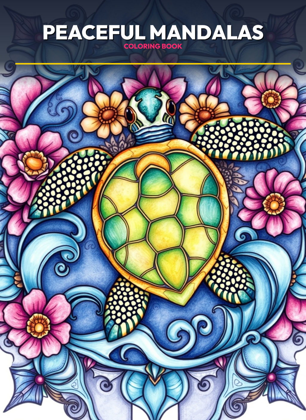 Peaceful Animal Mandalas Coloring Pages