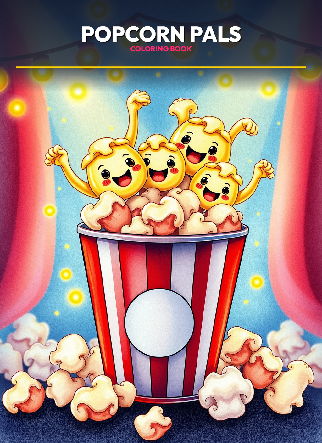 Popcorn Pals Coloring Pages